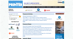 Desktop Screenshot of americanprinter.com